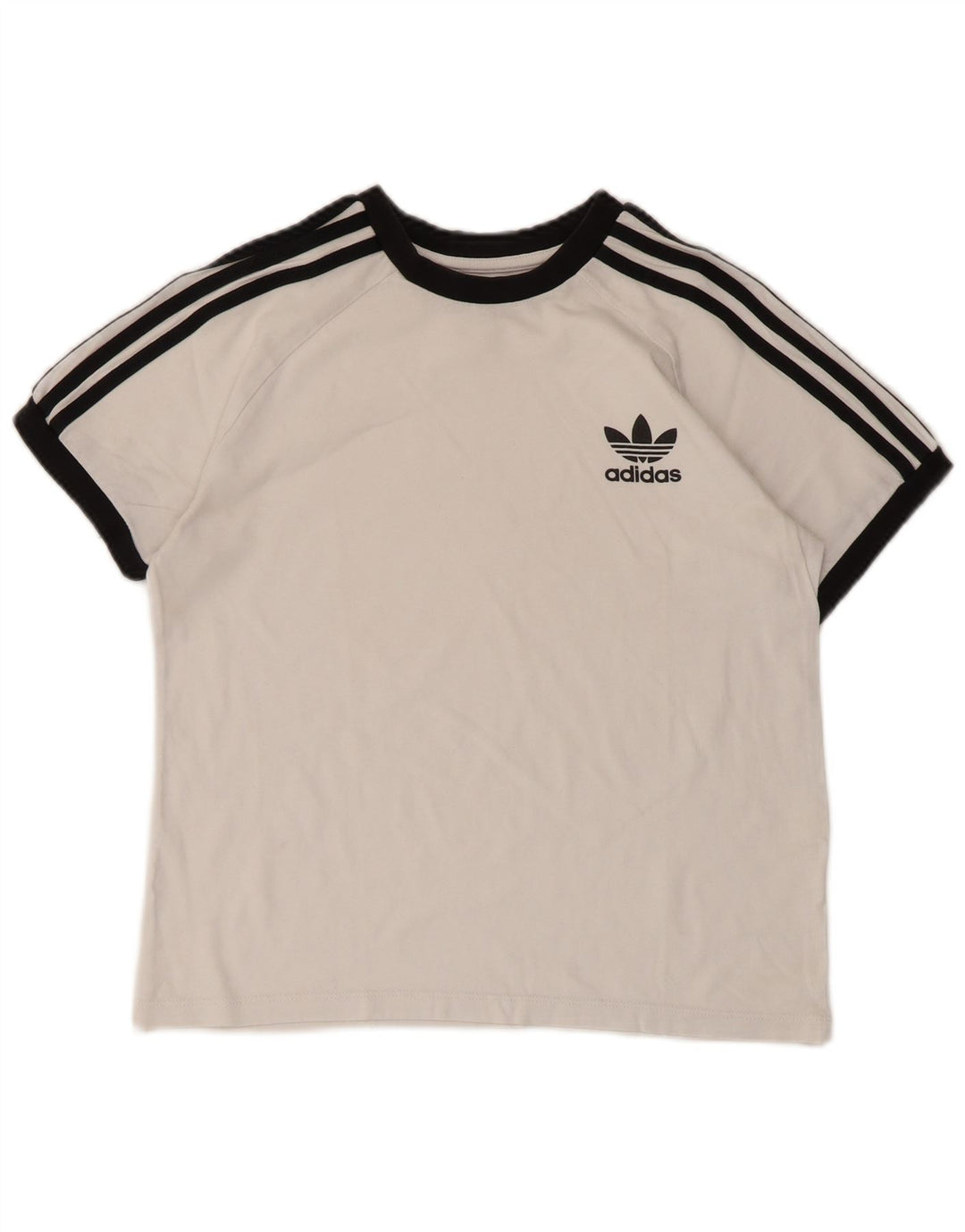 Adidas majica kratkih rukava za dječake 11-12 godina srednje bijele boje