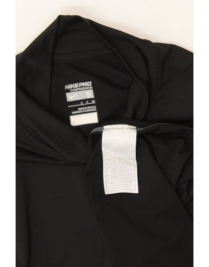 NIKE Womens Top Long Sleeve UK 10 Small Black Polyester Vintage Nike and Second-Hand Nike from Messina Hembry 