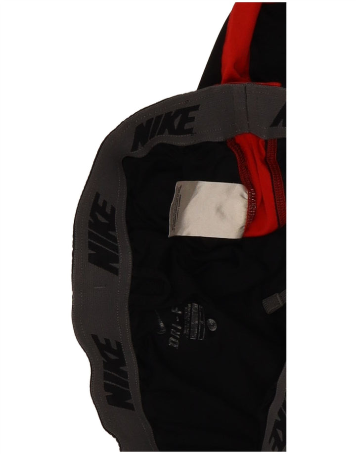 Nike muške Dri Fit sportske kratke hlače velike crne boje od poliestera