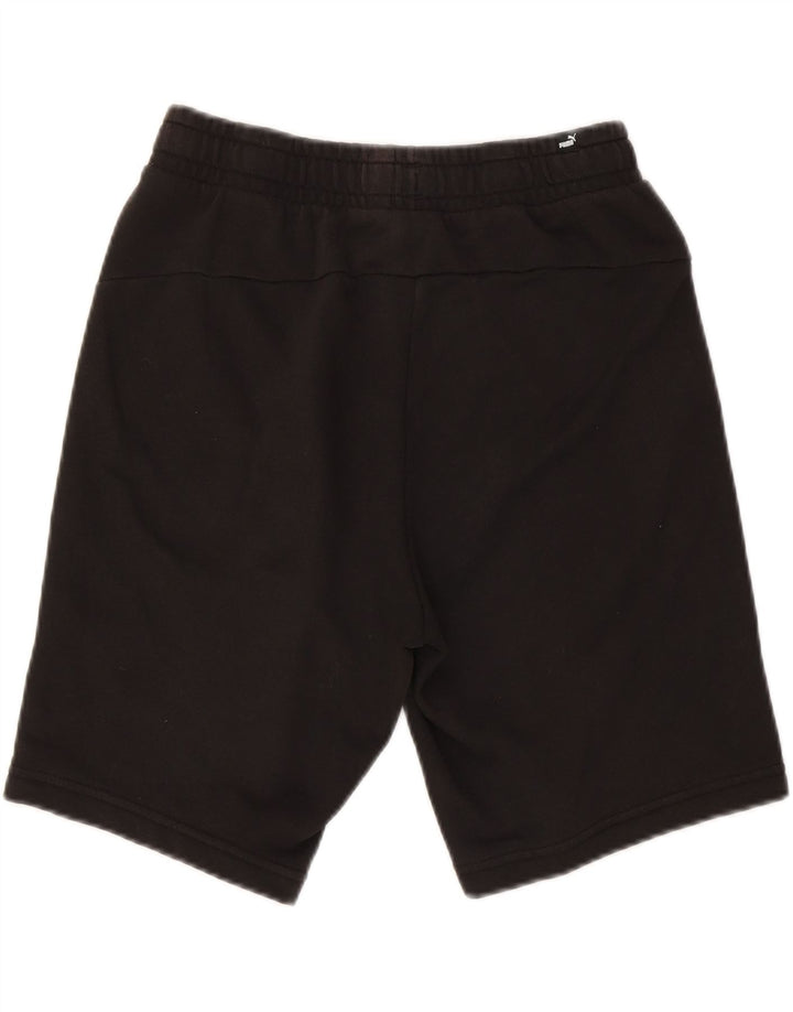 PUMA Mens Sport Shorts Medium Black Cotton Vintage Puma and Second-Hand Puma from Messina Hembry 