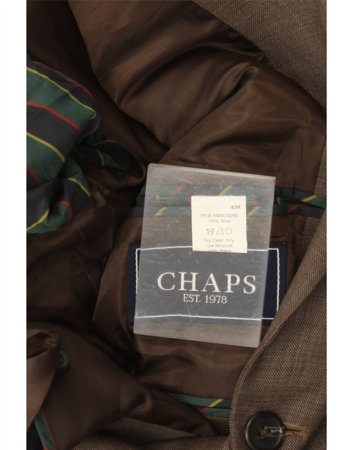 CHAPS Muška jakna s 2 gumba UK 42 XL smeđa