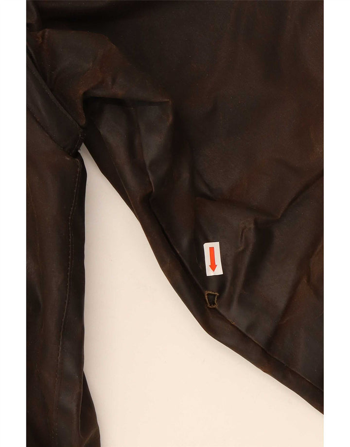 John Partridge muška jakna od voštanog pamuka UK 40 Large Brown