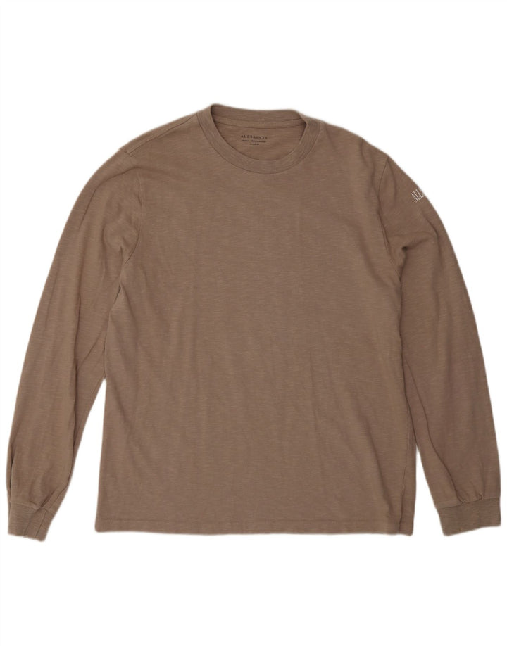 Svi sveti muška majica dugih rukava srednje bež boje s pjegama