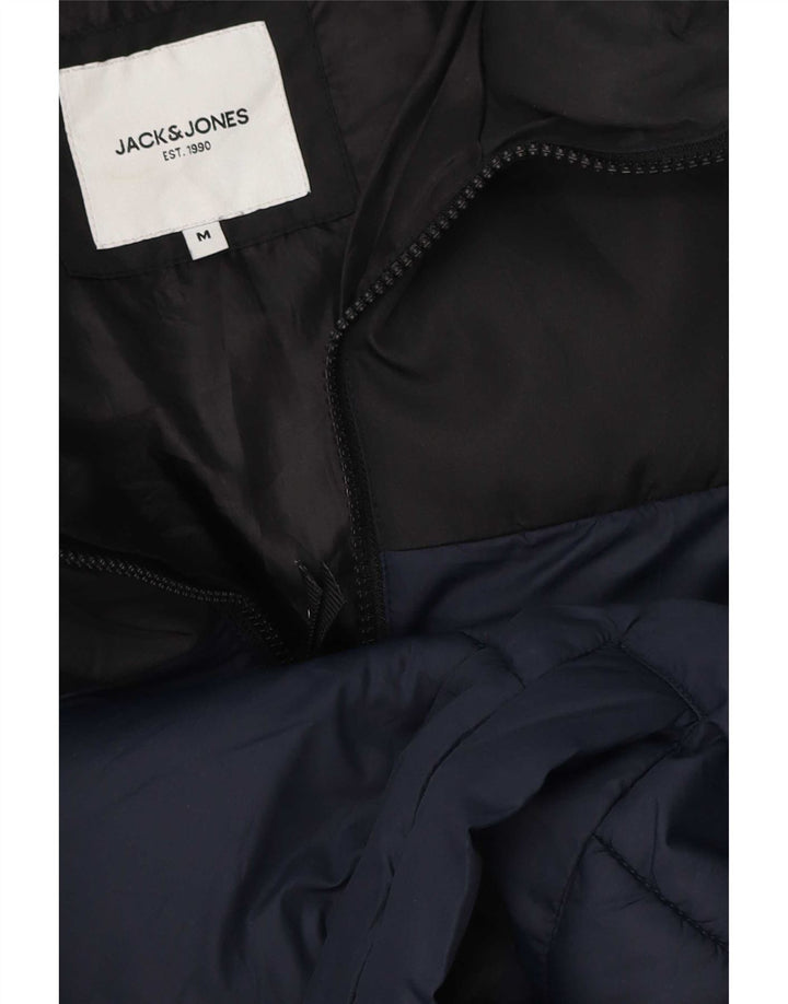 Jack & Jones muška podstavljena jakna UK 38 srednje tamnoplave boje