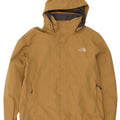 The North Face muška kišna jakna s kapuljačom UK 40 veliki smeđi poliester