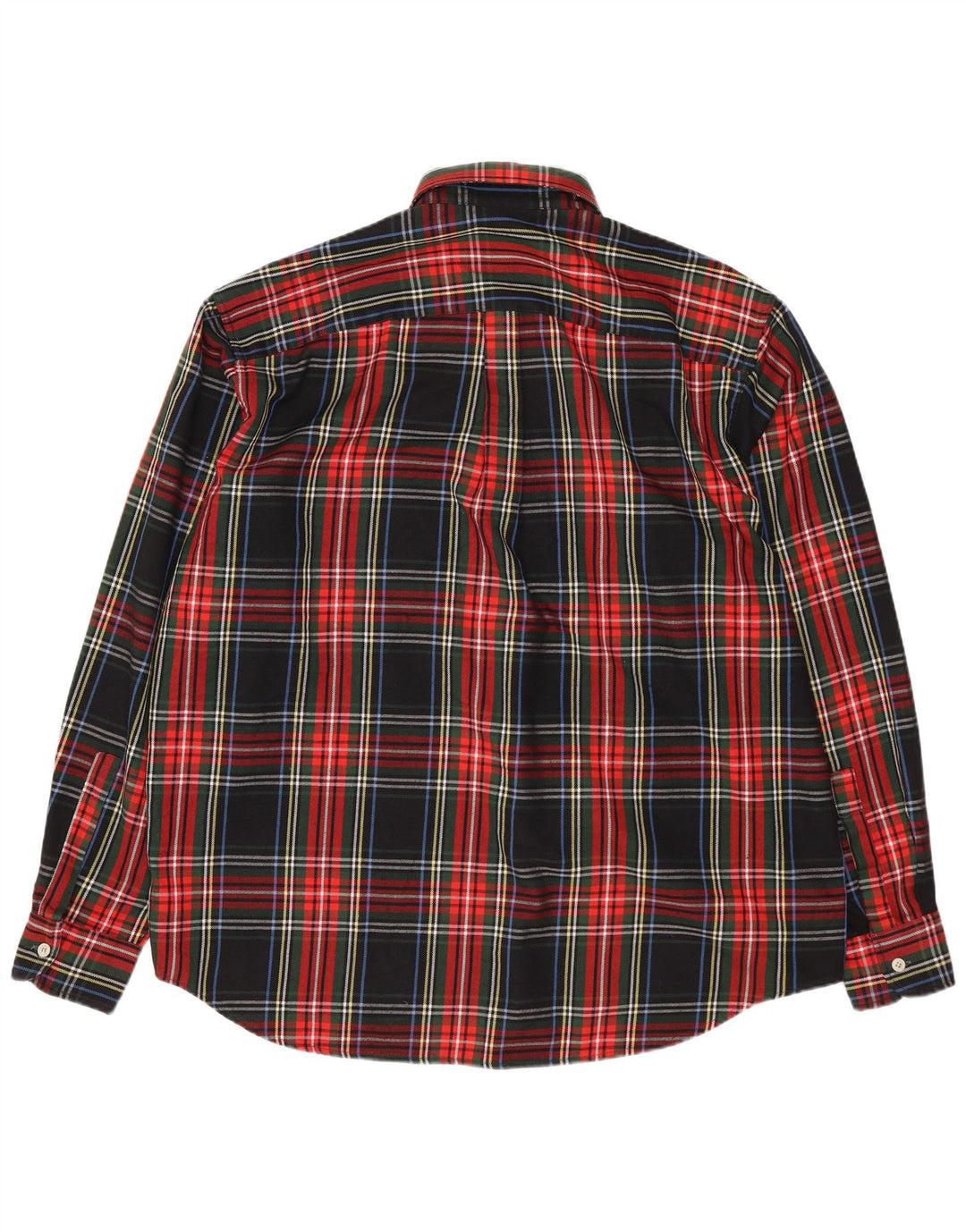 Vintage muška flanelska košulja XL, crni karirani