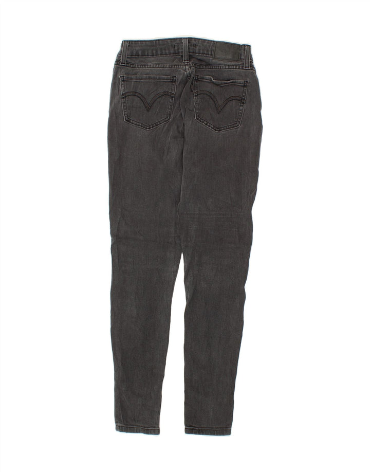 LEVI'S Womens 535 Super Skinny Jeans W27 L30 Grey Vintage Levi's and Second-Hand Levi's from Messina Hembry 