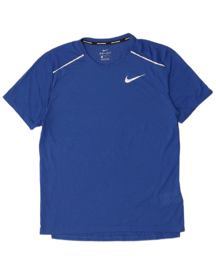 Nike Dri Fit majica kratkih rukava Srednje plavi poliester