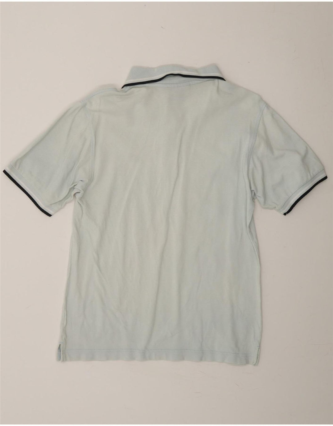 LOTTO Mens Polo Shirt Medium Blue Vintage Lotto and Second-Hand Lotto from Messina Hembry 