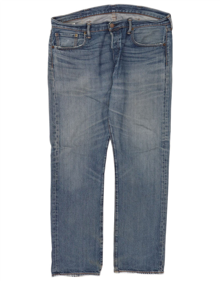 Levi's muške 501 ravne traperice W38 L32 plavi pamuk