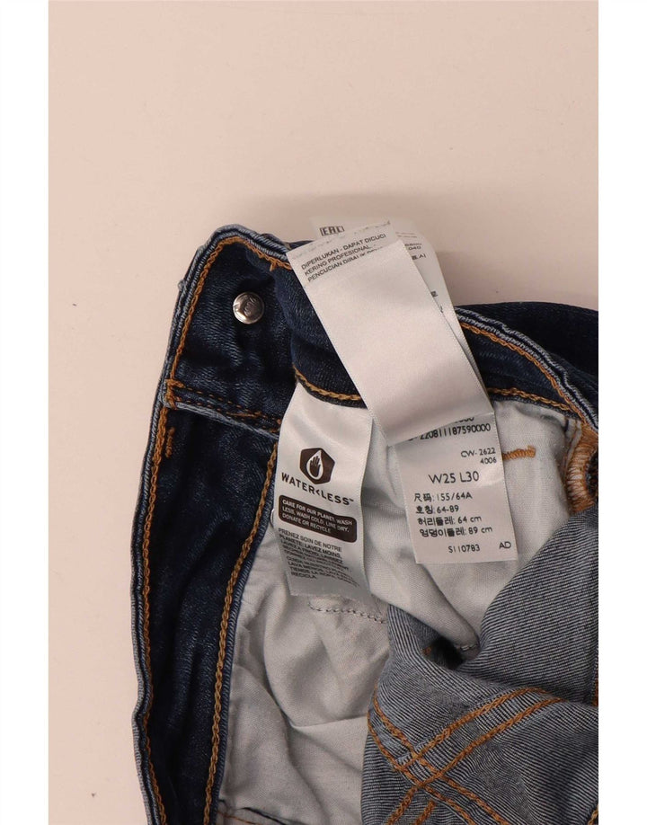 Levi's ženske 725 traperice visokog rasta W25 L30 tamnoplavi liocel
