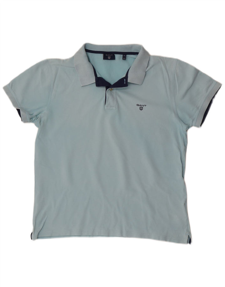 Gant muška polo majica XL plavi pamuk