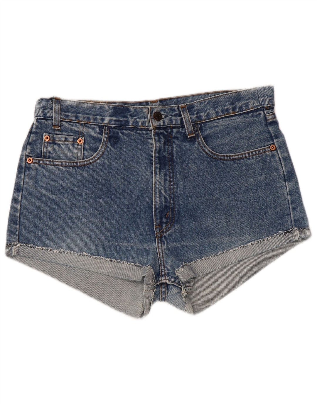 LEVI'S Ženske traper kratke hlače W32 Veliki plavi pamuk