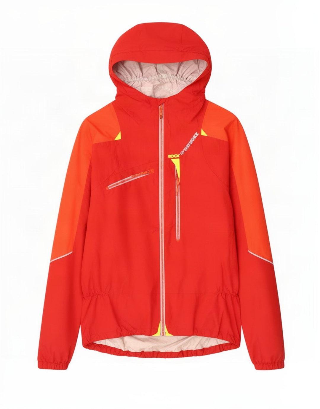 Rock Experience Muška kišna jakna s kapuljačom UK 40 Large Red Colourblock