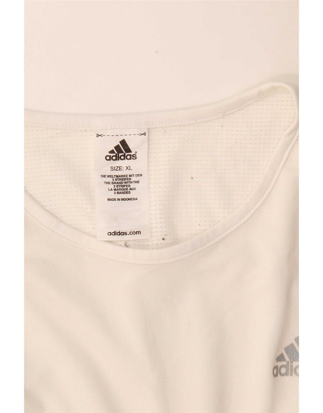 Adidas muški prsluk XL bijeli poliester