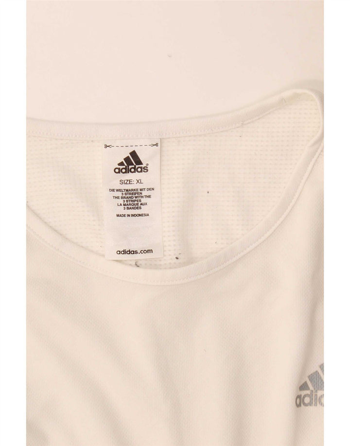 Adidas muški prsluk XL bijeli poliester