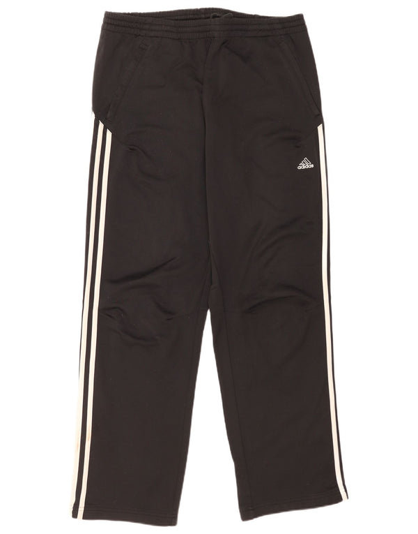 Adidas muške trenirke srednje crne poliesterske hlače