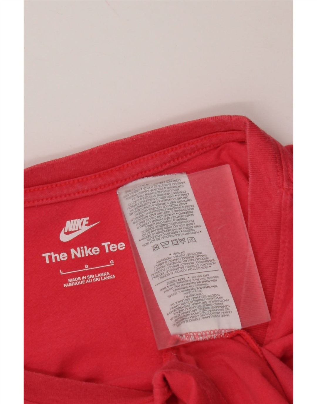 NIKE Muška majica s grafičkim motivima, veliki ružičasti pamuk