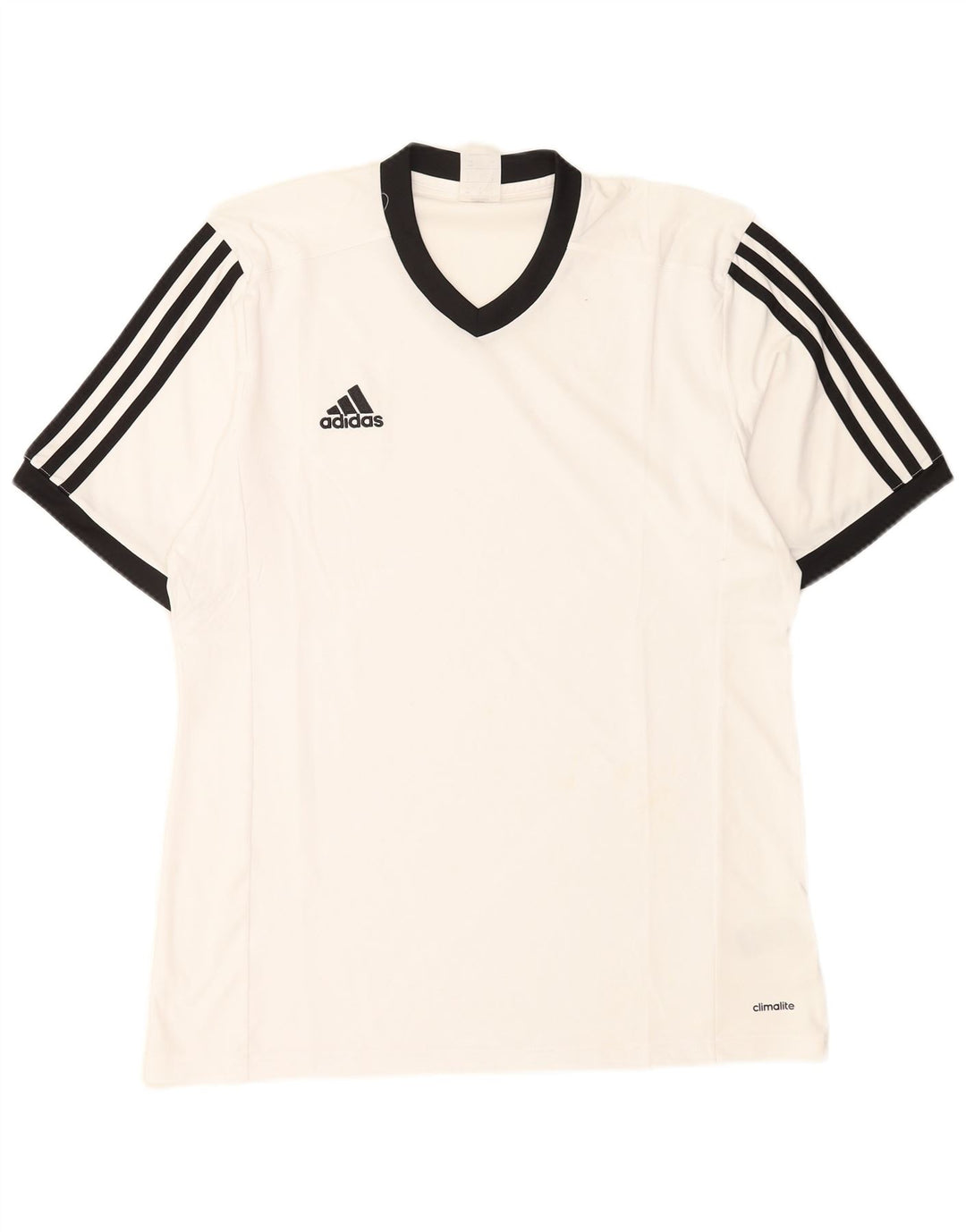 Adidas muška majica Climalite, veliki bijeli poliester