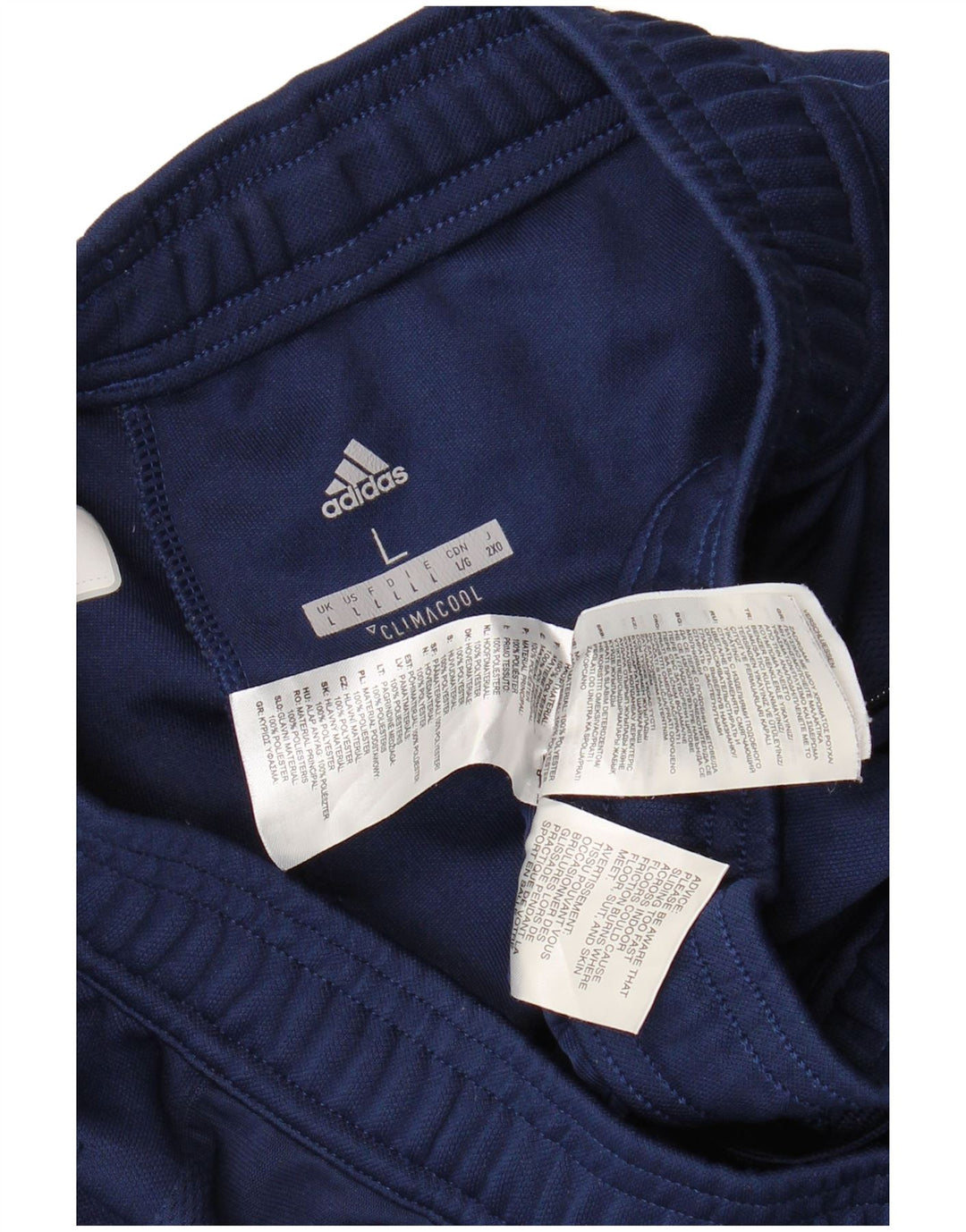 Adidas muške Climacool hlače za trenirku, velike tamnoplave poliesterske hlače