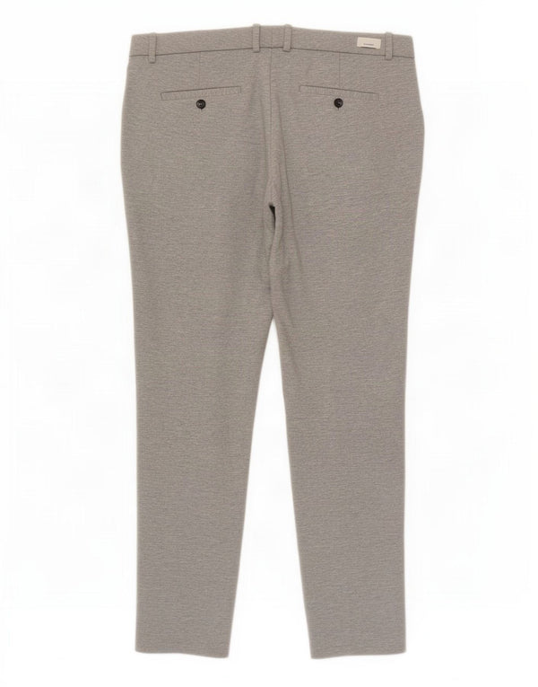 Marc O'Polo Ženske uske hlače odijela EU 42 Large W34 L28 Grey Flecked