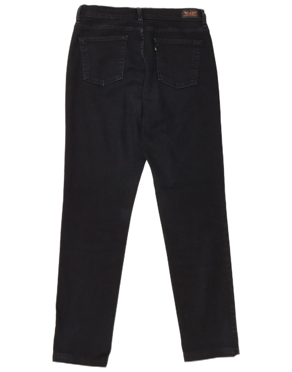 Levi's ženske 512 uske traperice US 12 Large W30 L31 tamnoplave