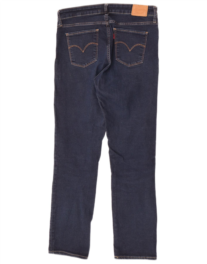 Levi's ženske 712 uske traperice W30 L32 tamnoplavi pamuk