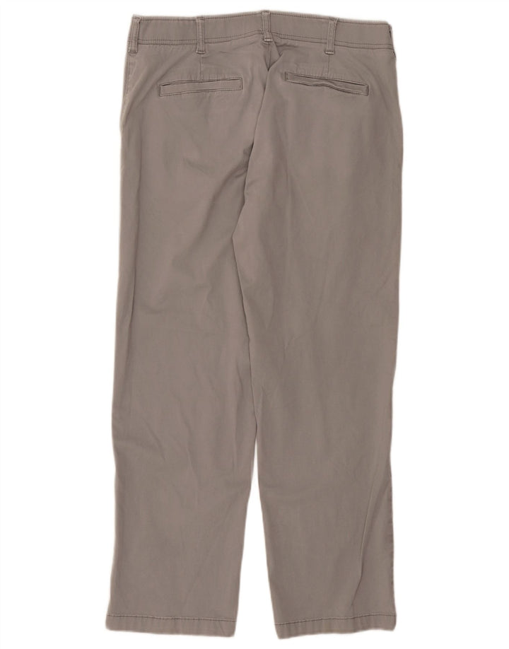 Lee muške X-treme Comfort ravne chino hlače W34 L30 sivi pamuk