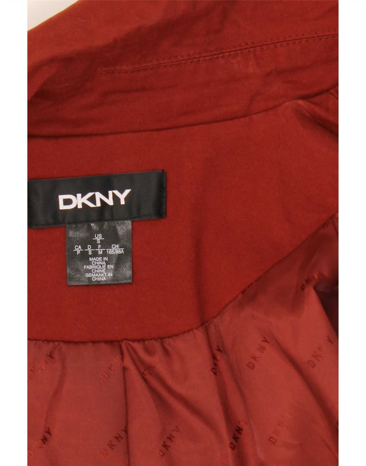 Dkny ženski otvoreni preveliki kaput UK 10 Small Red