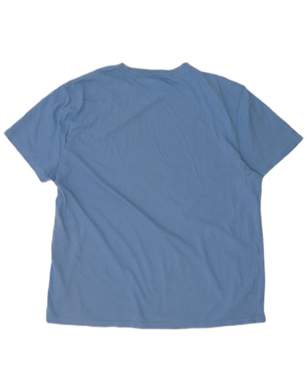Calvin Klein Jeans muška majica kratkih rukava 2XL plavi pamuk