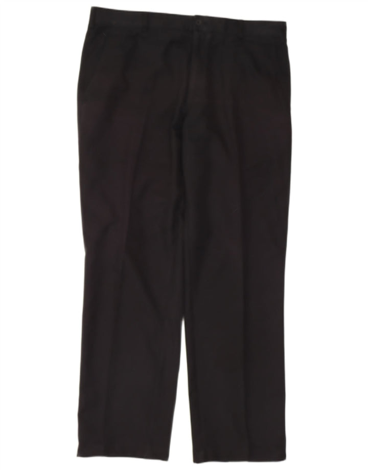 NIKE muške Dri Fit Ravne Chino hlače W36 L32 crni poliester