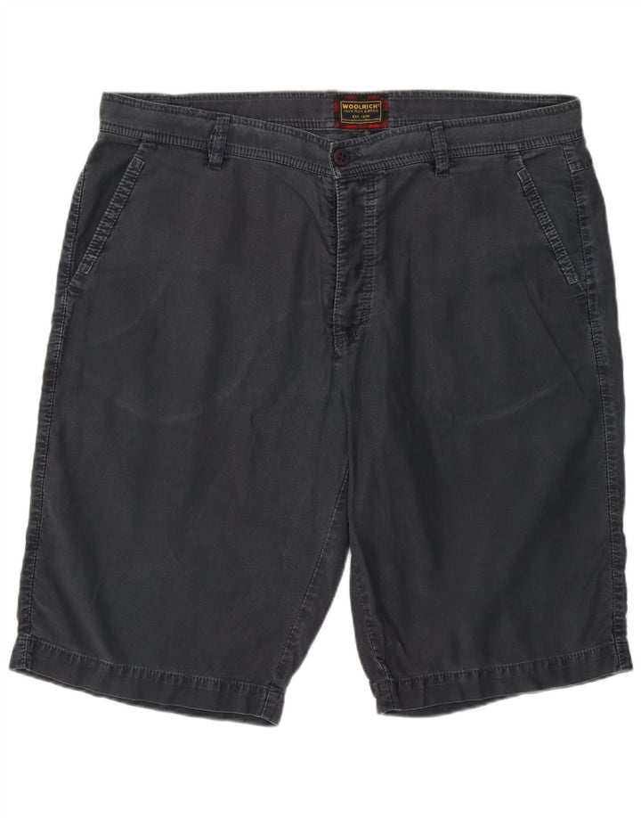 Woolrich muške chino kratke hlače W38 XL sivi pamuk