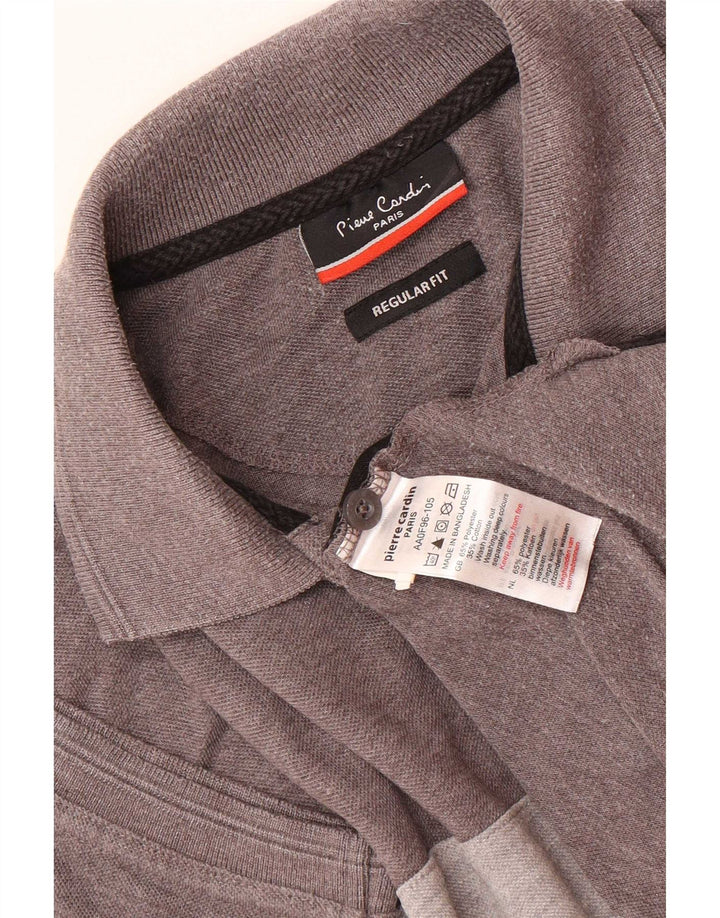 Pierre Cardin muška polo majica standardnog kroja mala siva poliesterska boja