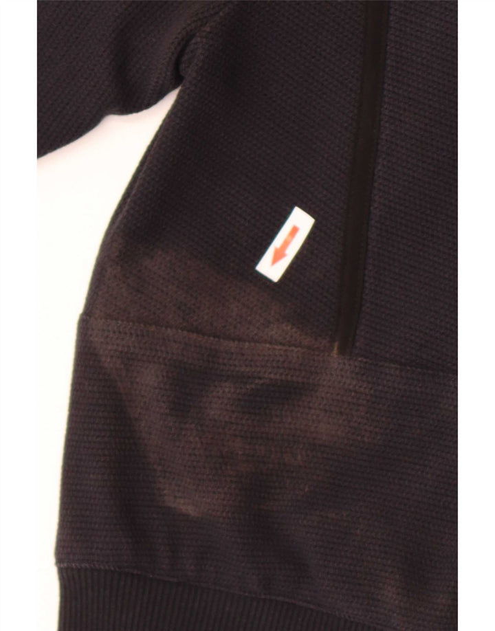Armani Exchange ženska crna bomber jakna UK 10 Mala crna pamuk