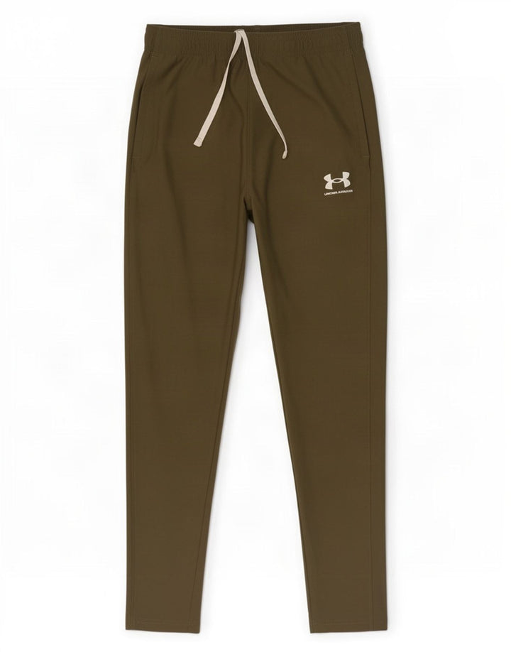 Under Armour muške trenirke Hlače od srednjeg kaki poliestera