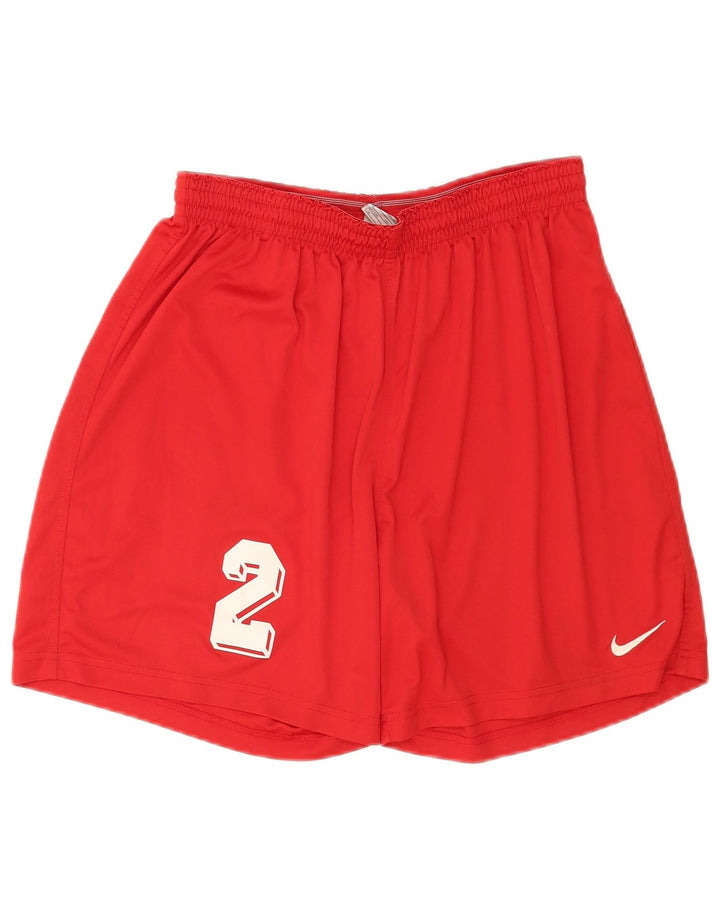 Nike muške grafičke sportske kratke hlače XL crveni poliester