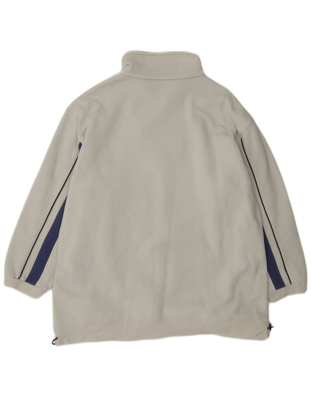 Kappa muška majica s izrezom s patentnim zatvaračem XL od bijelog pamuka