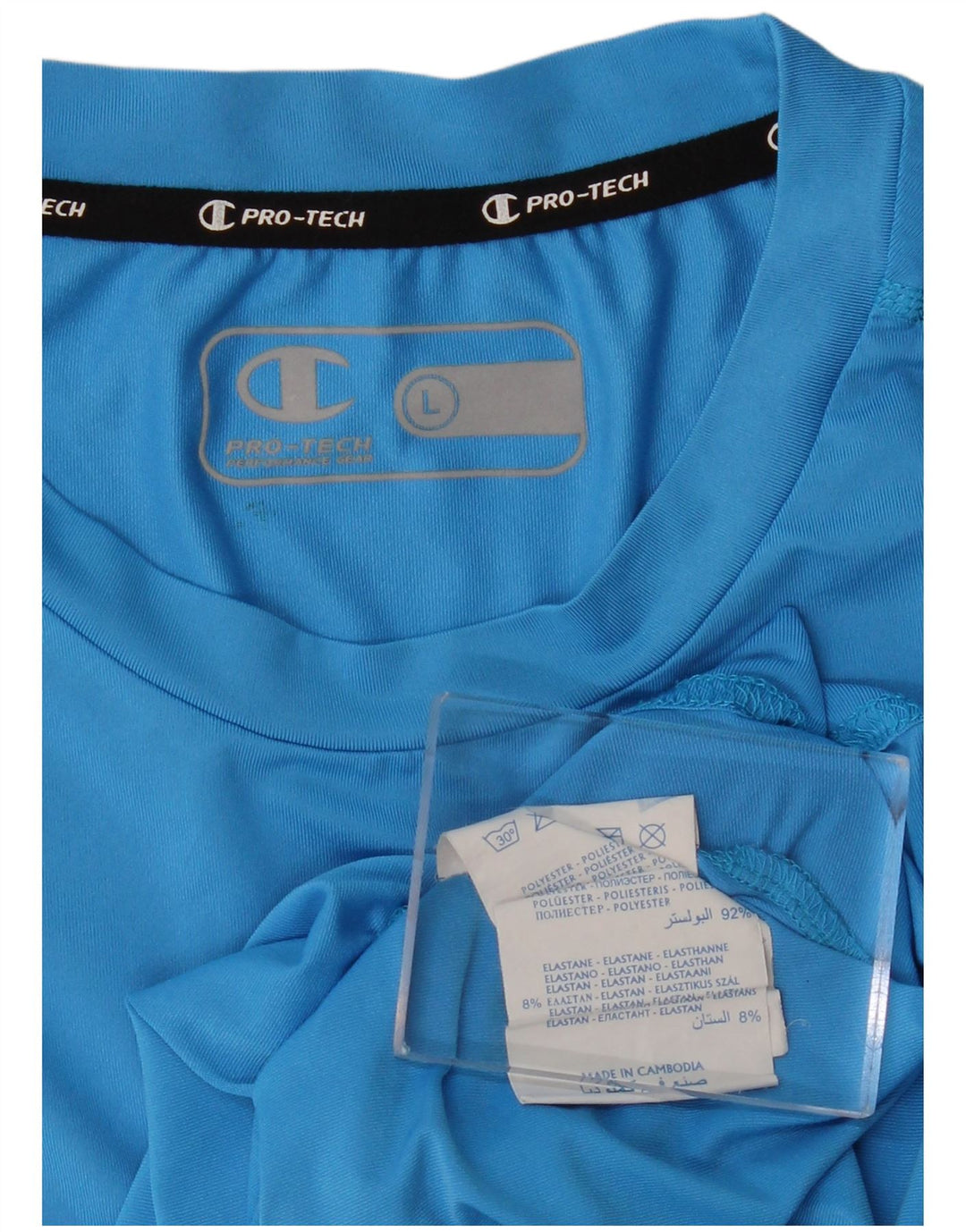 CHAMPION Muški grafički prsluk Veliki plavi poliester