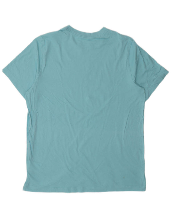 Nike Muška majica kratkih rukava Large Blue Cotton