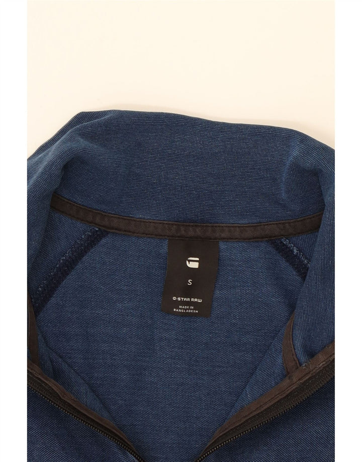 G-STAR Mens Tracksuit Top Jacket Small Navy Blue Vintage G-Star and Second-Hand G-Star from Messina Hembry 