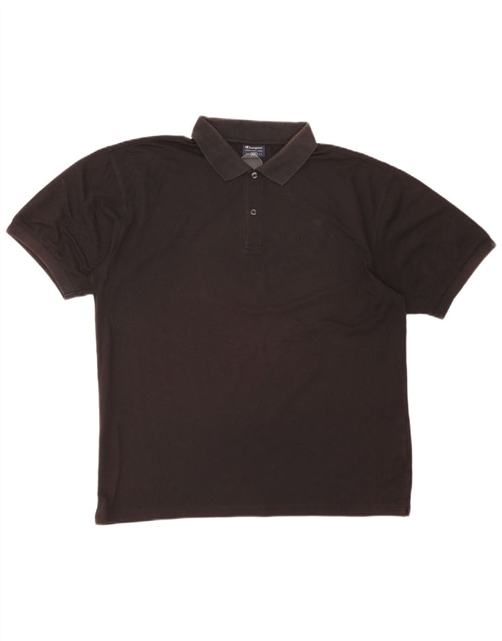 Champion muška polo majica 2XL crni pamuk