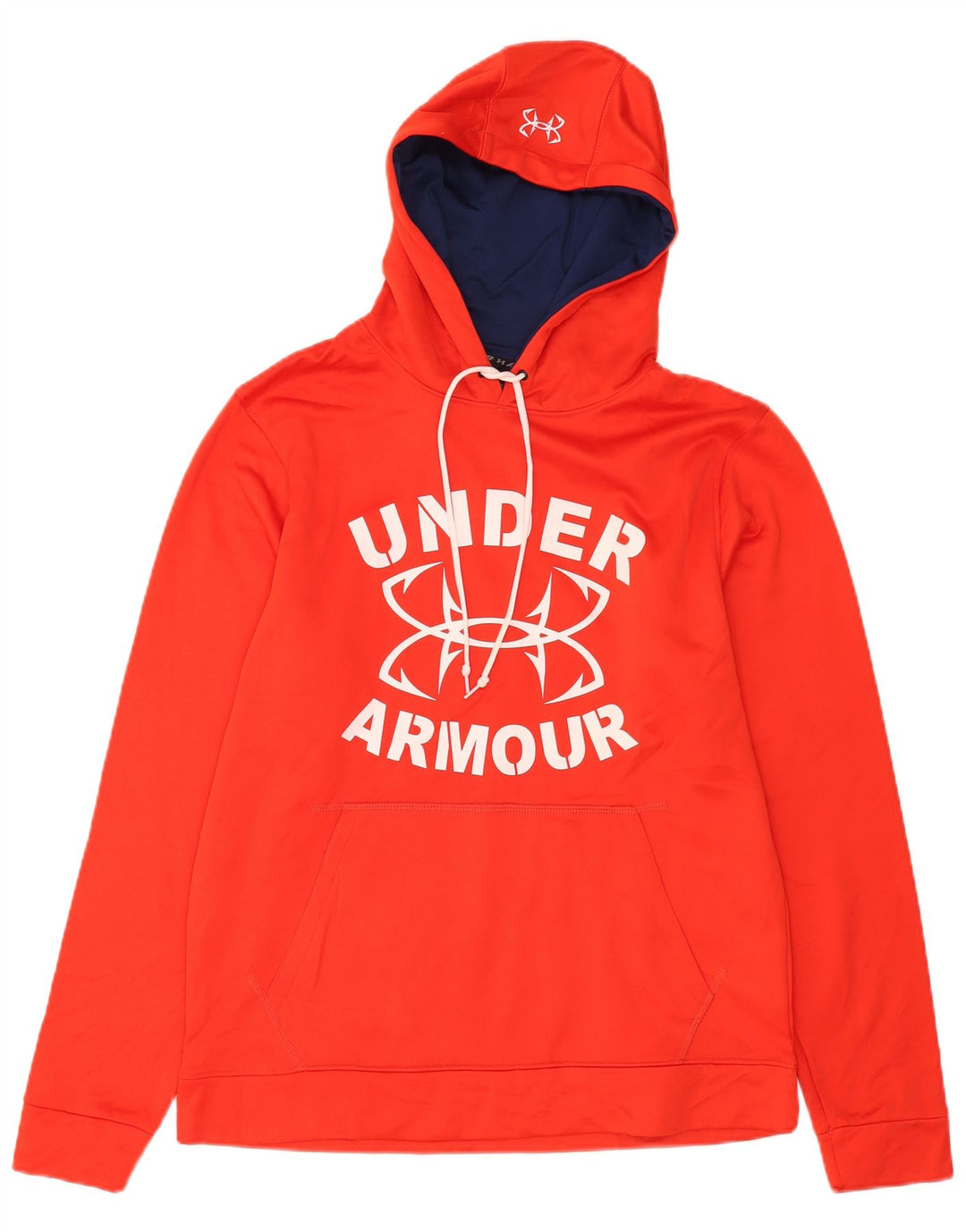 Under Armour muška majica s kapuljačom, veliki crveni poliester