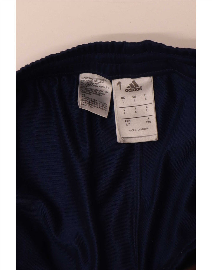 Adidas muške trenirke Hlače Joggers Large tamnoplavi poliester