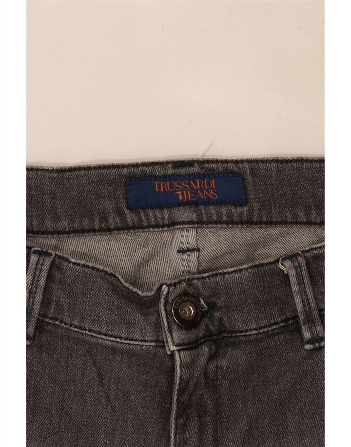 TRUSSARDI muške ravne traperice W30 L27 sive