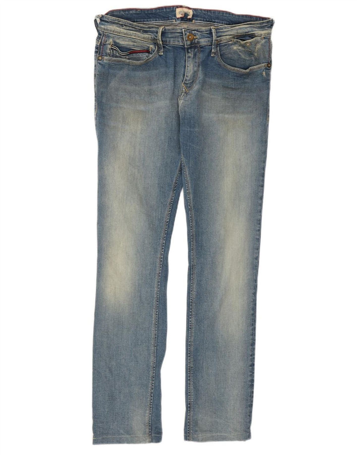 Tommy Hilfiger ženske uske traperice W33 L29 plavi pamuk