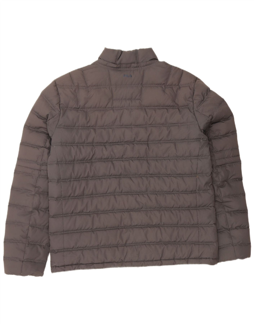 Fila muška podstavljena jakna UK 42 XL sivi poliester