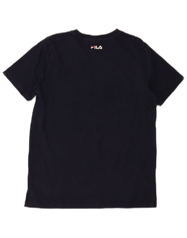 Gornja majica kratkih rukava Fila Boys Graphic T-Shirt 11-12 Years Mornarsko plava
