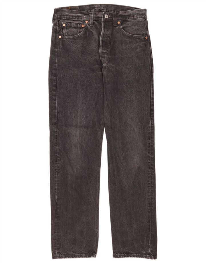 Levi's muške 501 ravne traperice W32 L32 sive