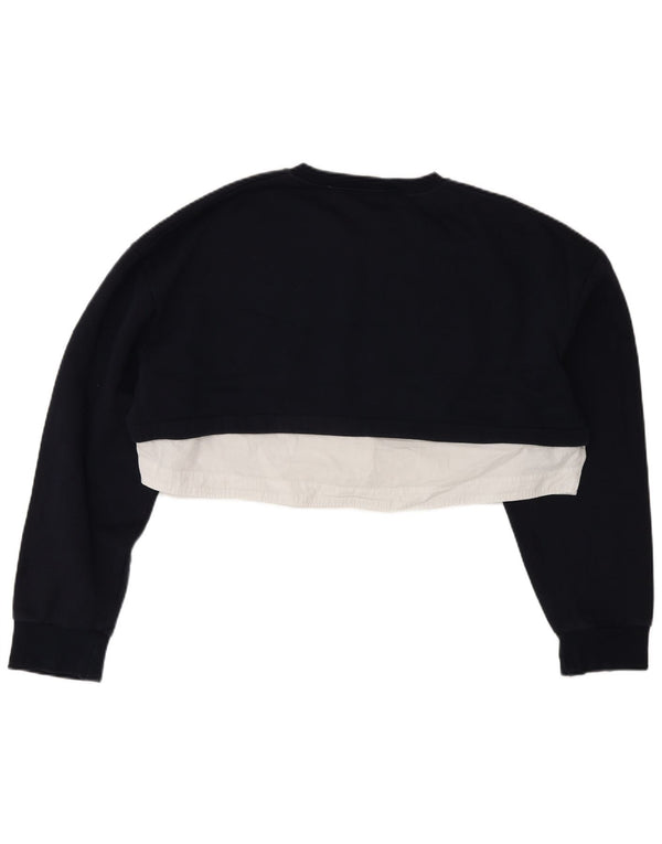 Zara ženska kratkotrajna majica UK 10 Small Tavy Blue Colourblock