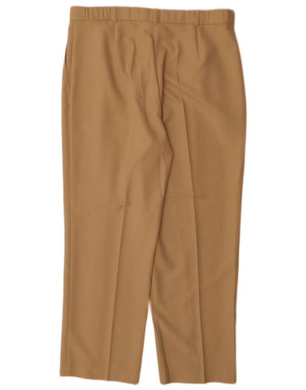 Marks & Spencer ženske ravne chino hlače UK 16 Large W34 L28 Bež
